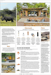 Read more about the article SUNDAY TIMES (GAUTENG), LIFESTYLE MAGAZINE – OCTOBER 2021